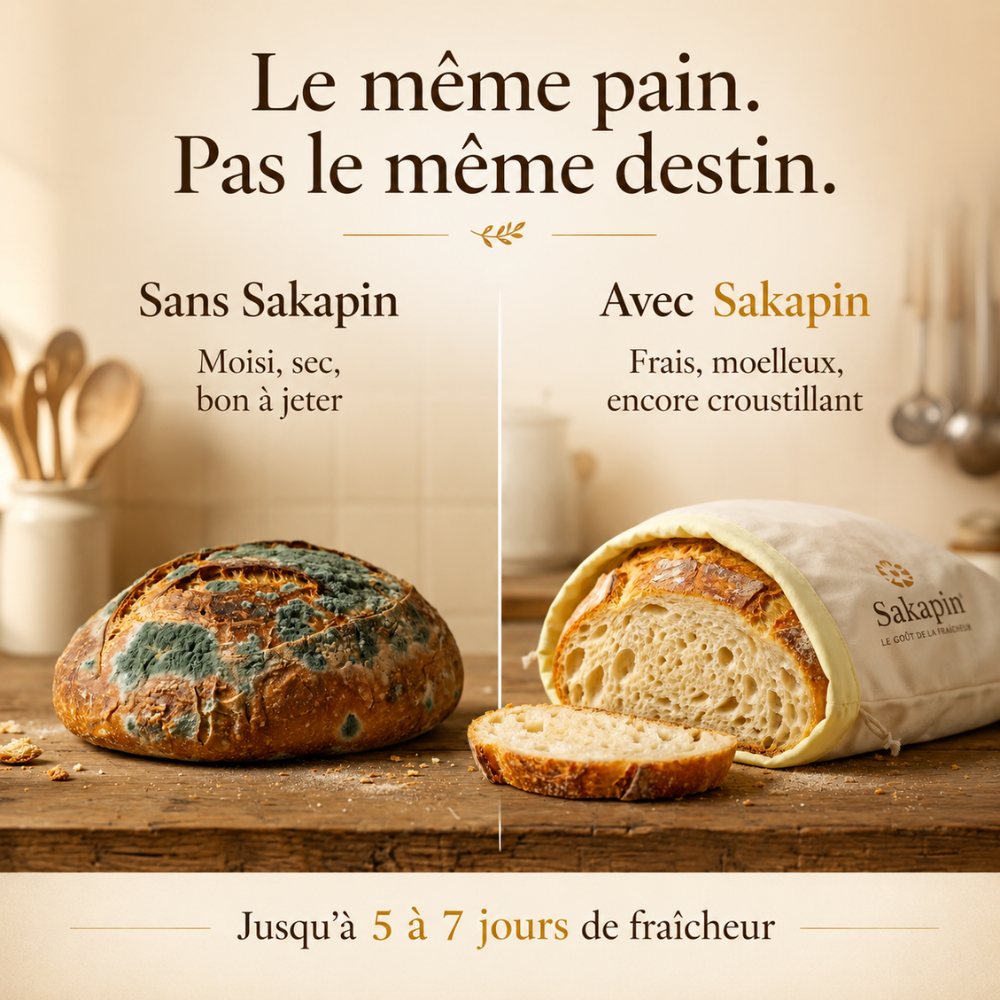 Sakapin 100 % coton et cire d’abeille